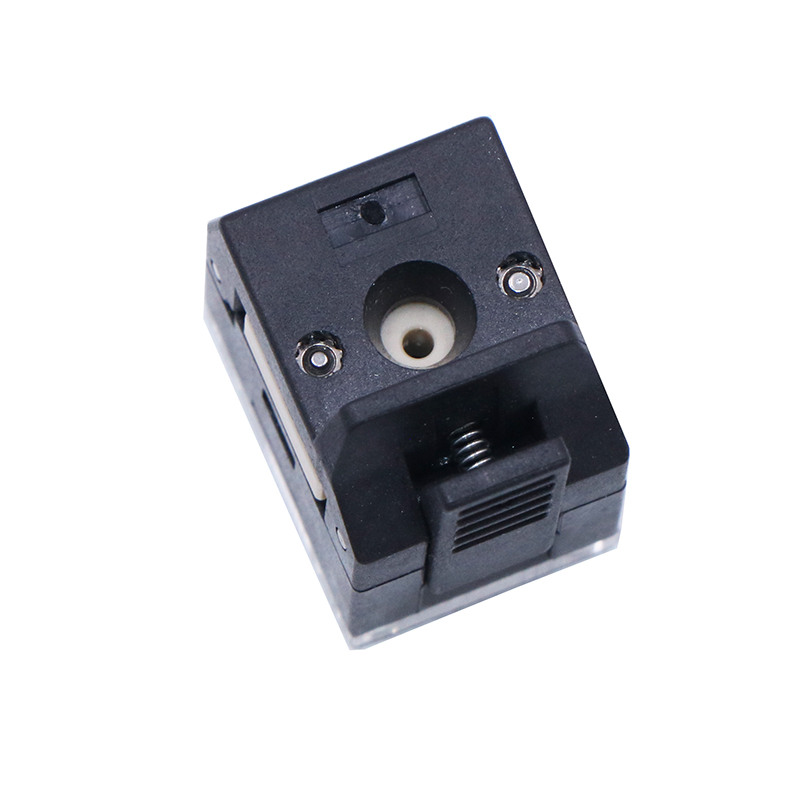 Custom LGA8 1.29 mm Plastic Flip-Top Test Socket